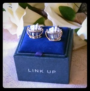 Bucket of Golf Balls Cufflinks